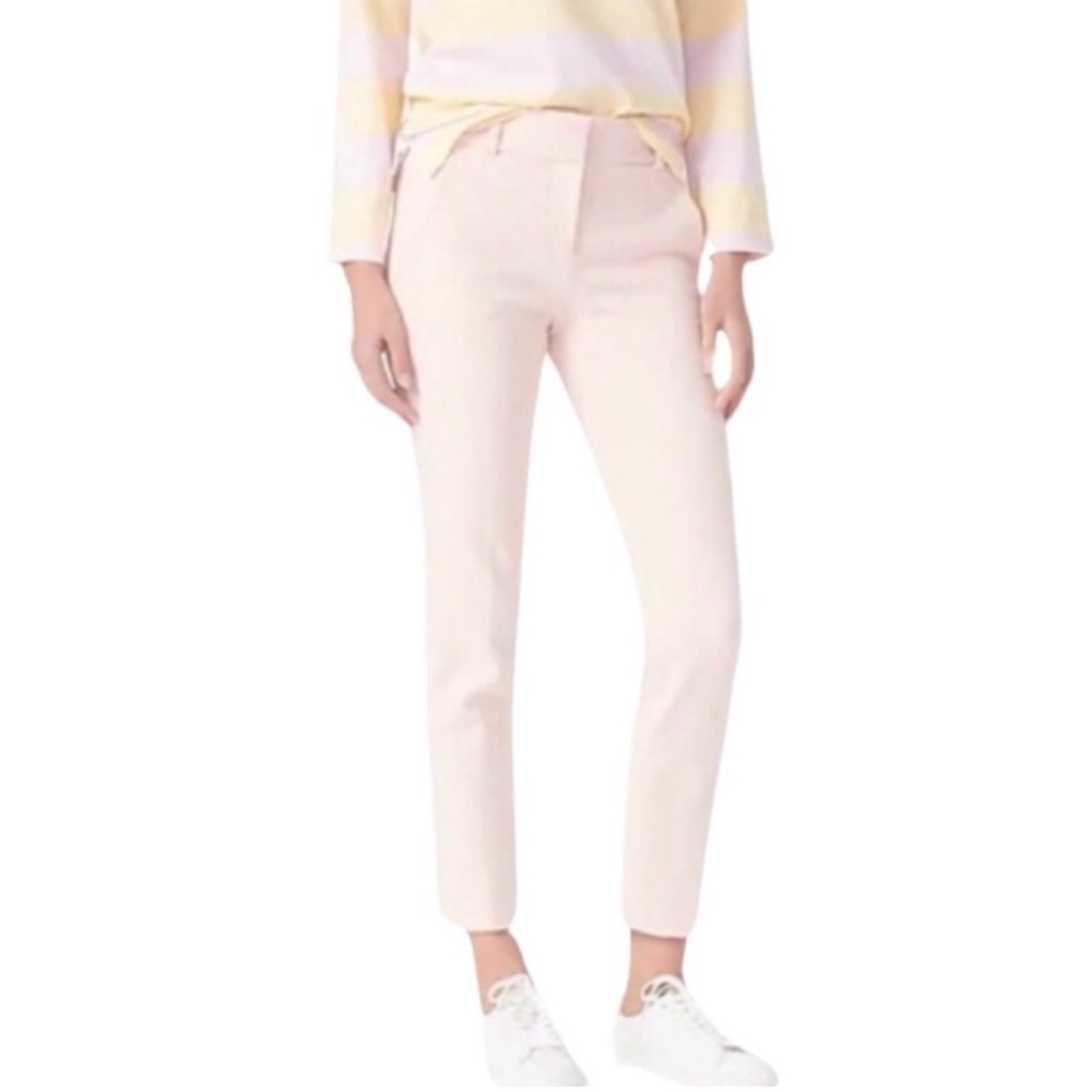 J. Crew CAMERON Pants Straight Leg Blush Pink Business Casual Women’s Size 6